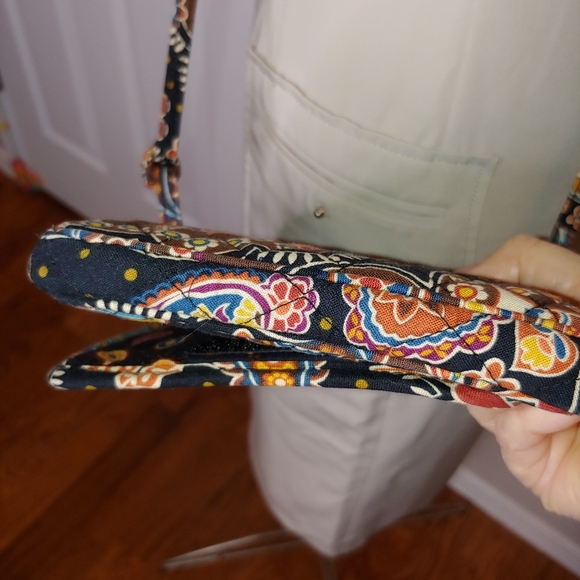 Vera Bradley brown floral mini hipster crossbody… - Picture 6 of 7